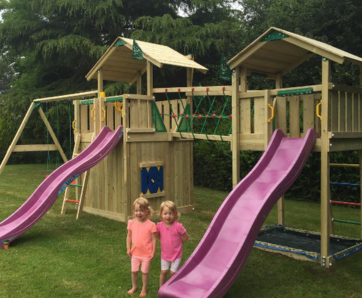 Jungle Gym wooden swing